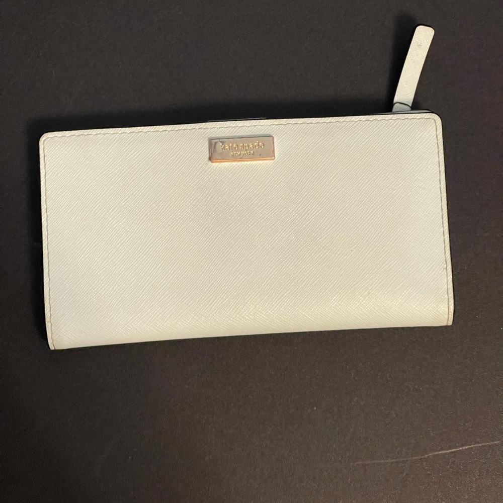 Kate Spade Light Blue Wallet - Picture 2 of 7